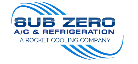 Sub Zero - A Rocket Cooling Company Logo